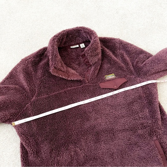 L.L. Bean Hi-Pile Fleece Pullover XL - Picture 6 of 6